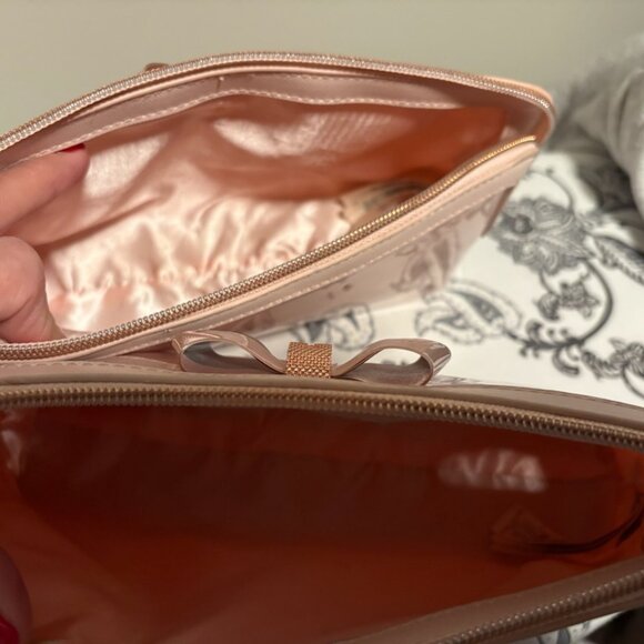 Ted Baker Nicco Knot Bow Cosmetic Bag - Picture 3 of 7